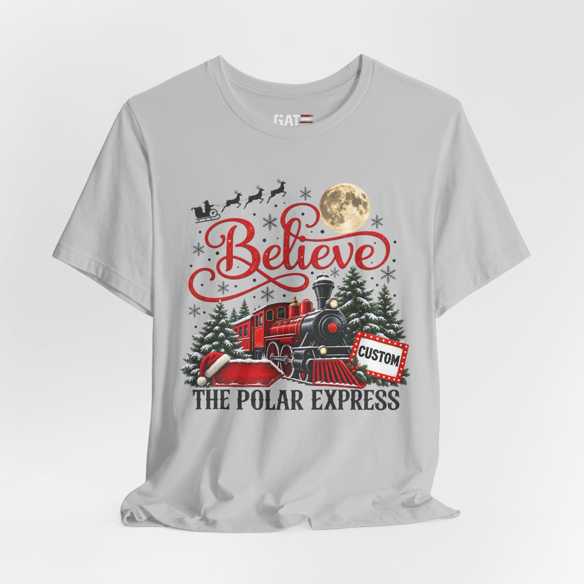 Personalized Polar Express Shirt - product mockup view 36