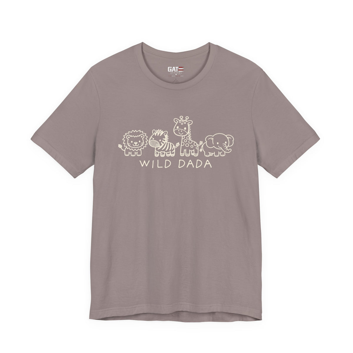 Wild Dada Safari Animal T-Shirt – Cute Graphic Tee for Dads - product image 7
