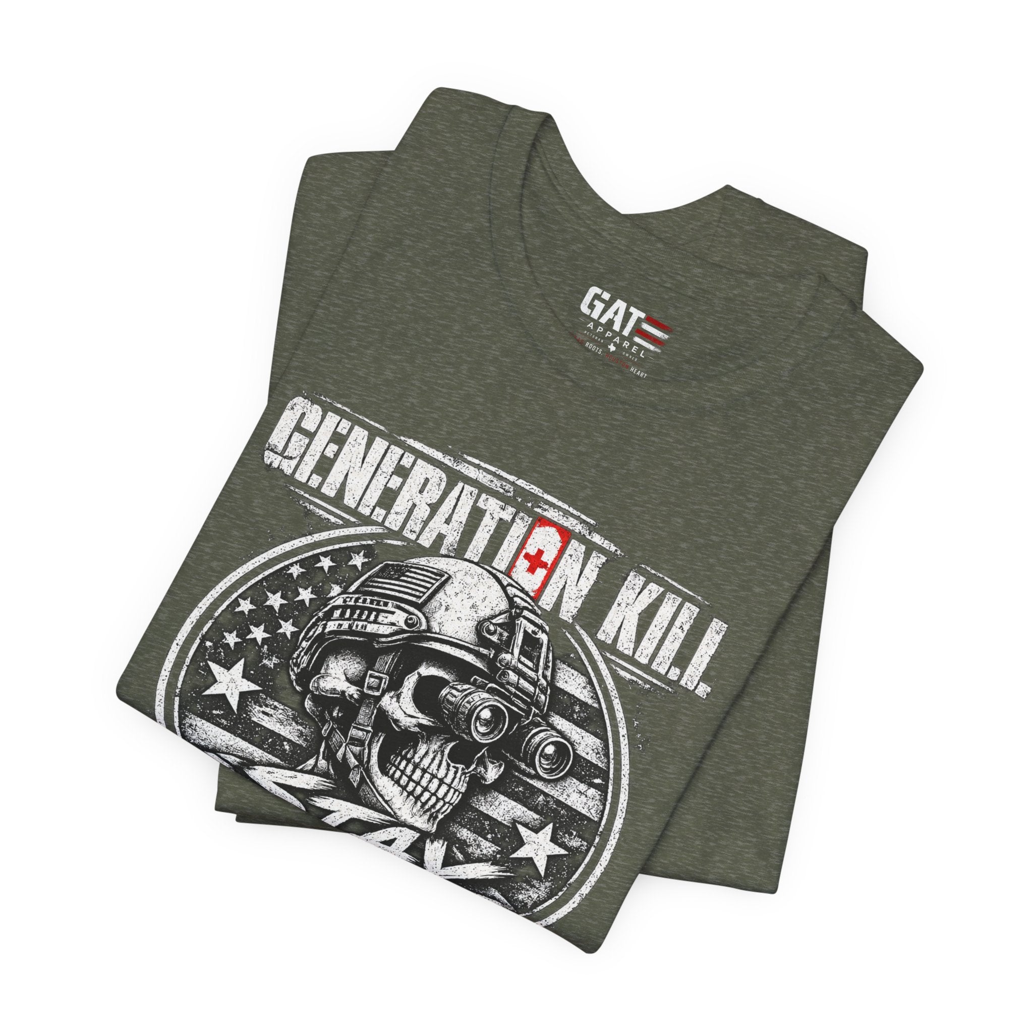 Stay Frosty Skull Tee — Military Veteran Retro Graphic T-Shirt