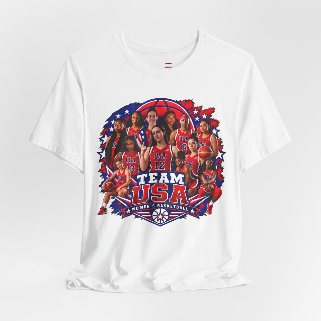 Team USA Women's Basketball Shirt | FIBA Tee 2026 Design 1