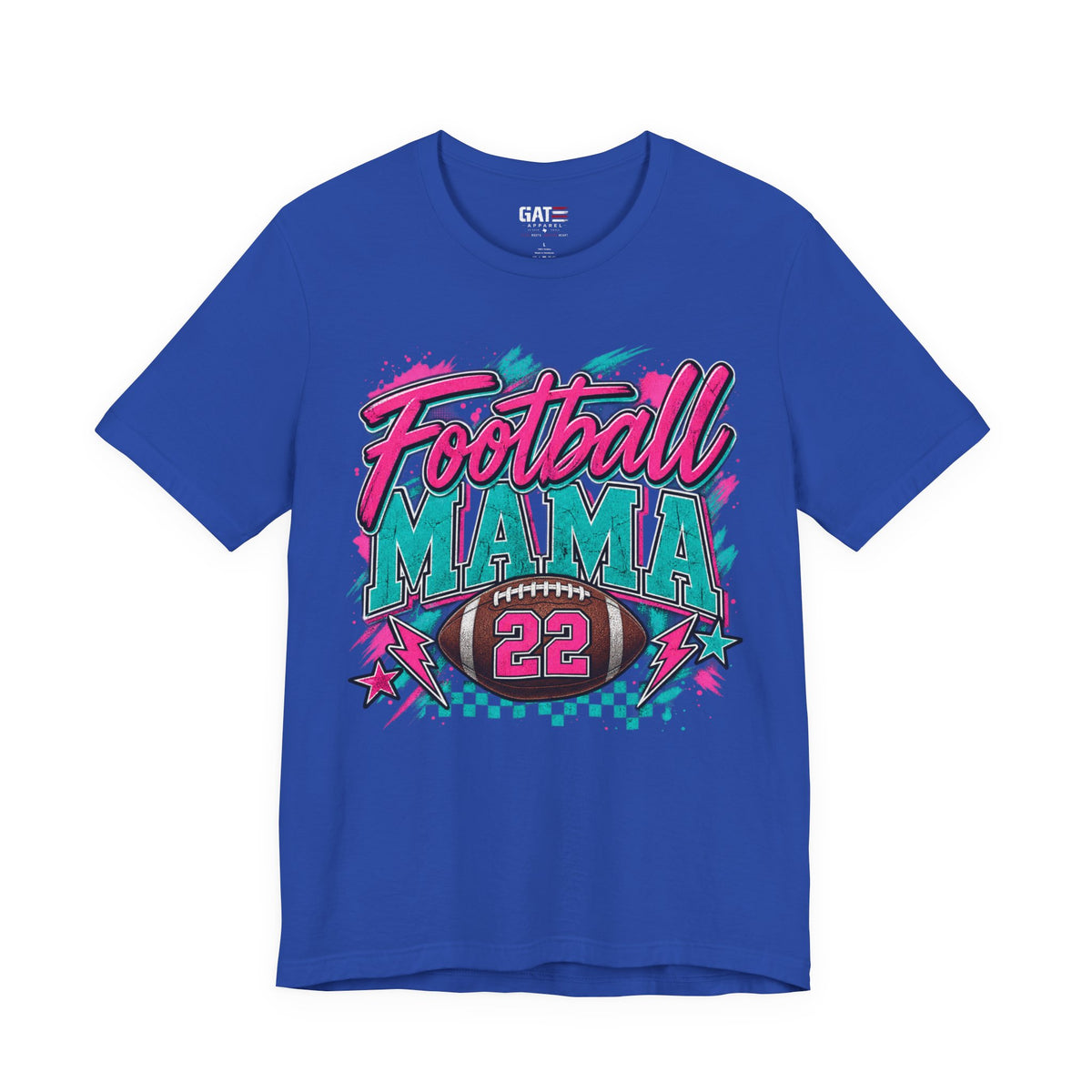 Personalized Football Mom Shirt | Custom Player Name & Number Game Day Tee