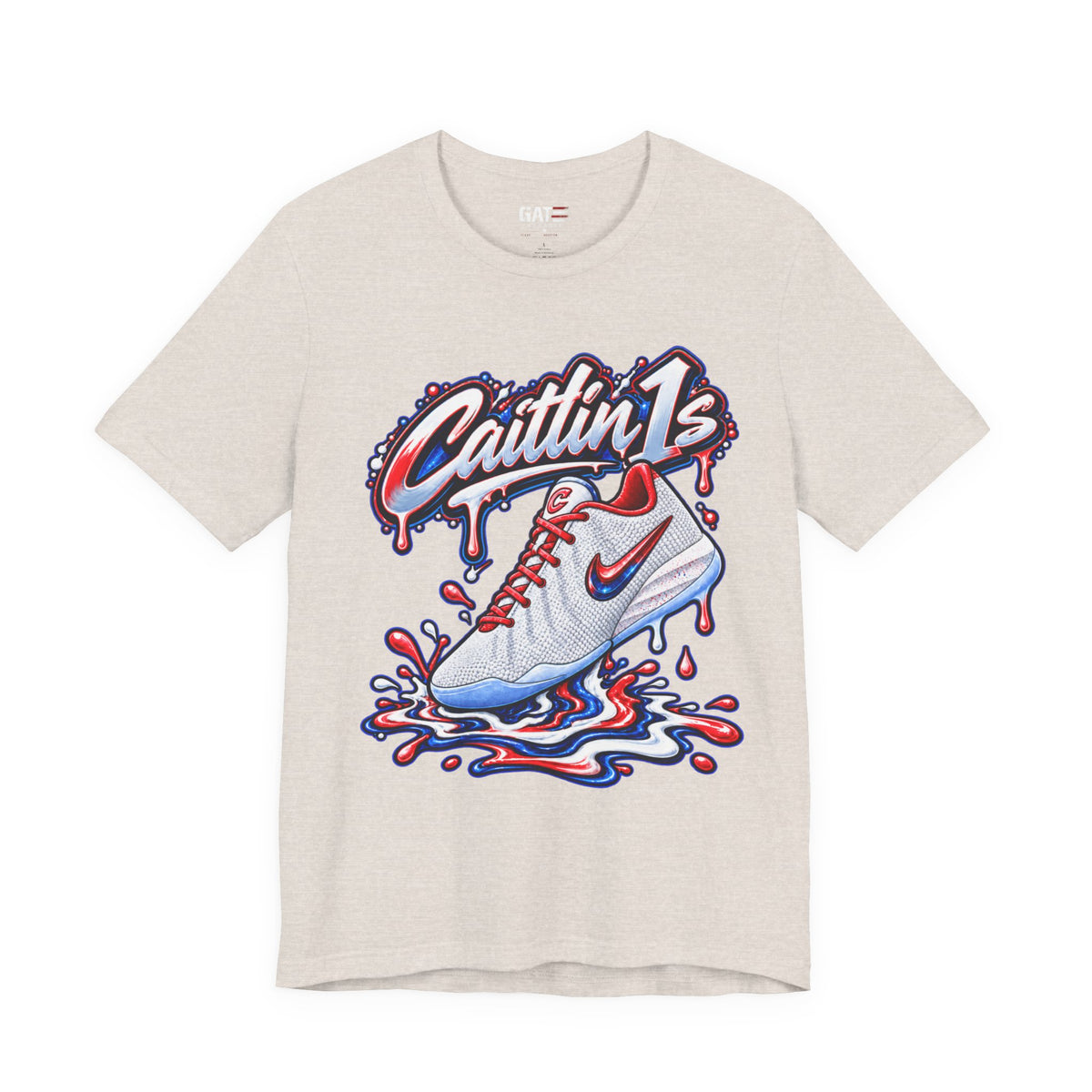 Caitlin Clark Caitlin 1s USA Whites Sneaker Shirt