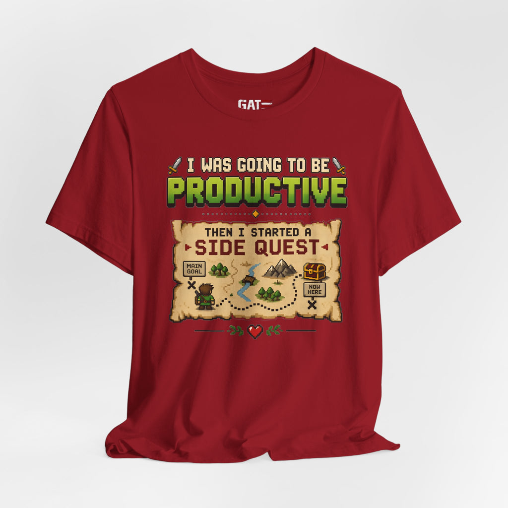 Side Quest Shirt | Retro Gaming Tee
