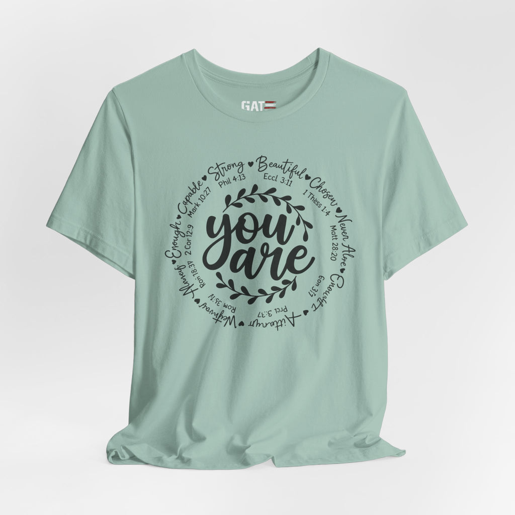 You Are Inspirational Tee — Positive Affirmation Graphic T-Shirt