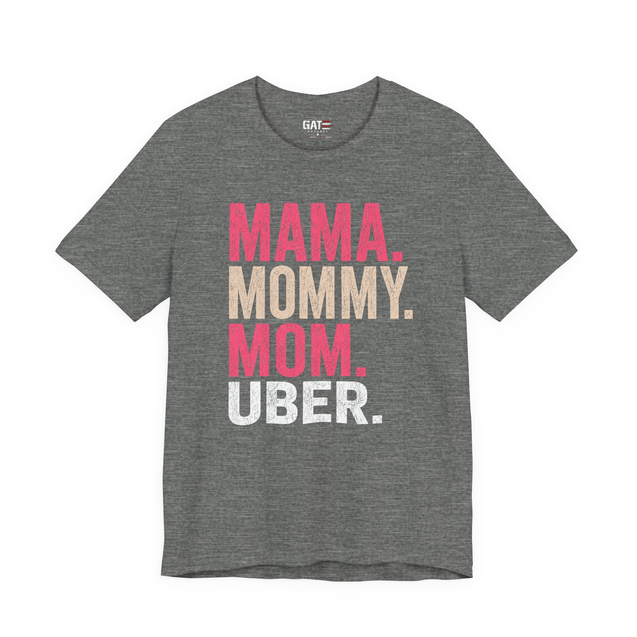 Mama Mommy Mom Uber Shirt, Funny Mom Life Tee, Trendy Mother Graphic T Shirt, Gen Alpha Mom Gift, Cute Mother's Day Shirt