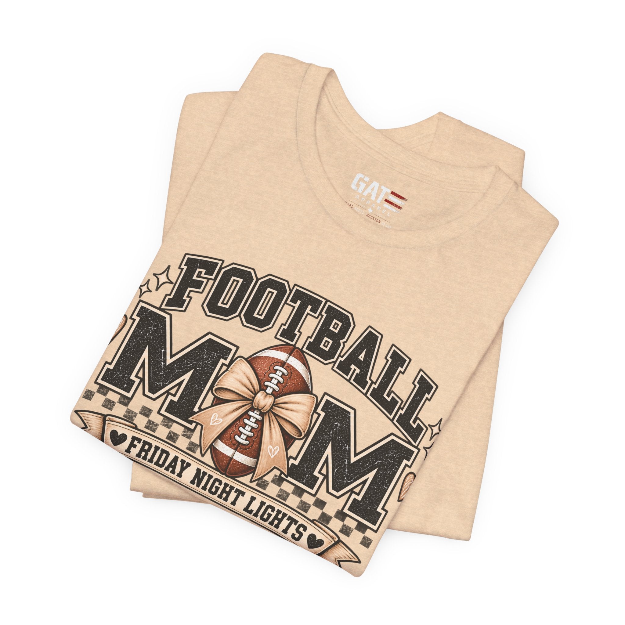Football Mom Personalized Shirt Custom Player Name Number Game Day Tee