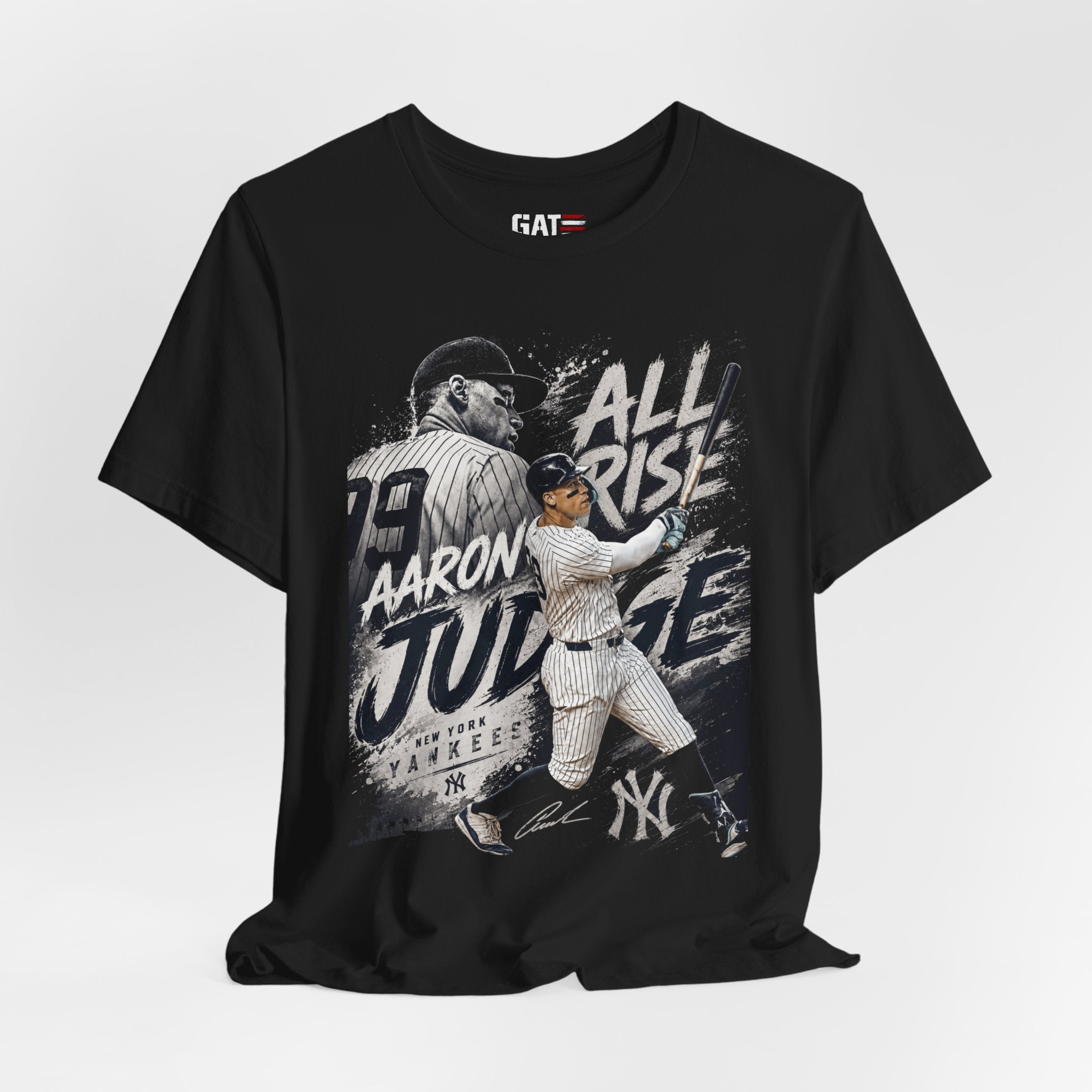 Aaron Judge All Rise Shirt, New York Baseball Graphic Tee, Vintage Yankees Fan T-Shirt, Home Run King Gift