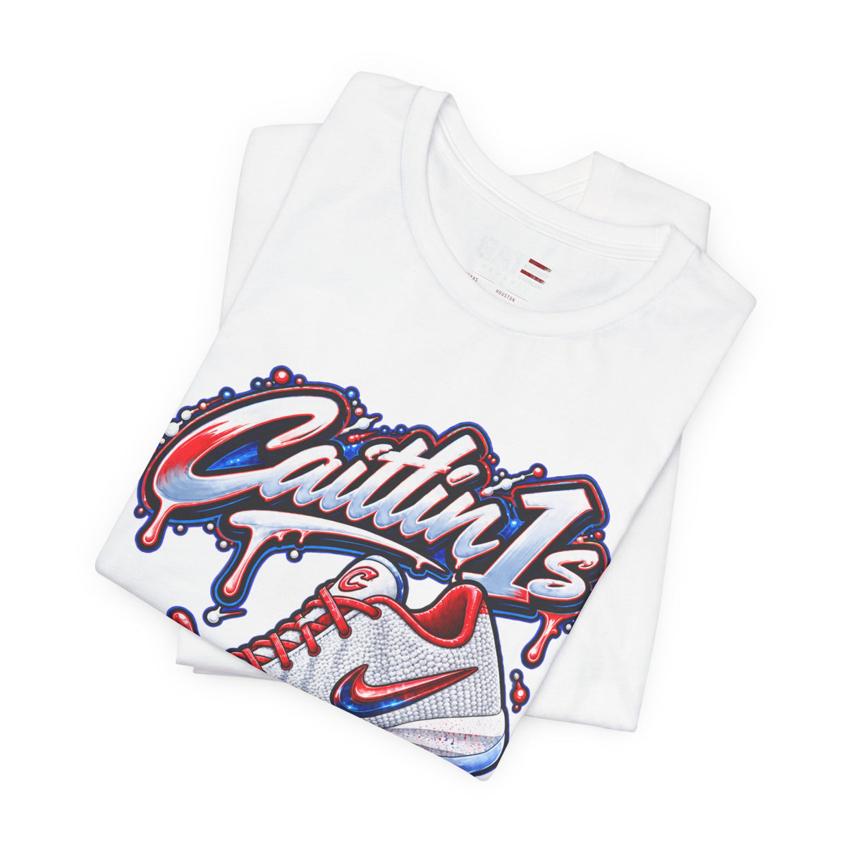 Caitlin Clark Caitlin 1s USA Whites Sneaker Shirt