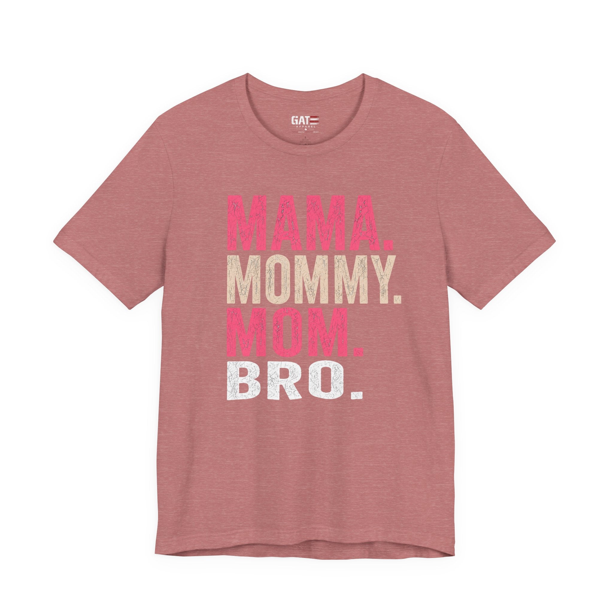 Mama Mommy Mom Bro Shirt, Funny Mom Life Tee, Trendy Mother Graphic T Shirt, Gen Alpha Mom Gift, Cute Mother's Day Shirt