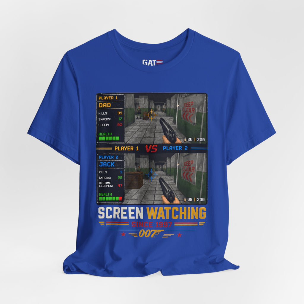 Personalized Gamer Shirt, Custom Gaming T Shirt, Retro Video Game Tee, Gamer Gift with Names, Old School Gaming Shirt, N64, Golden Eye