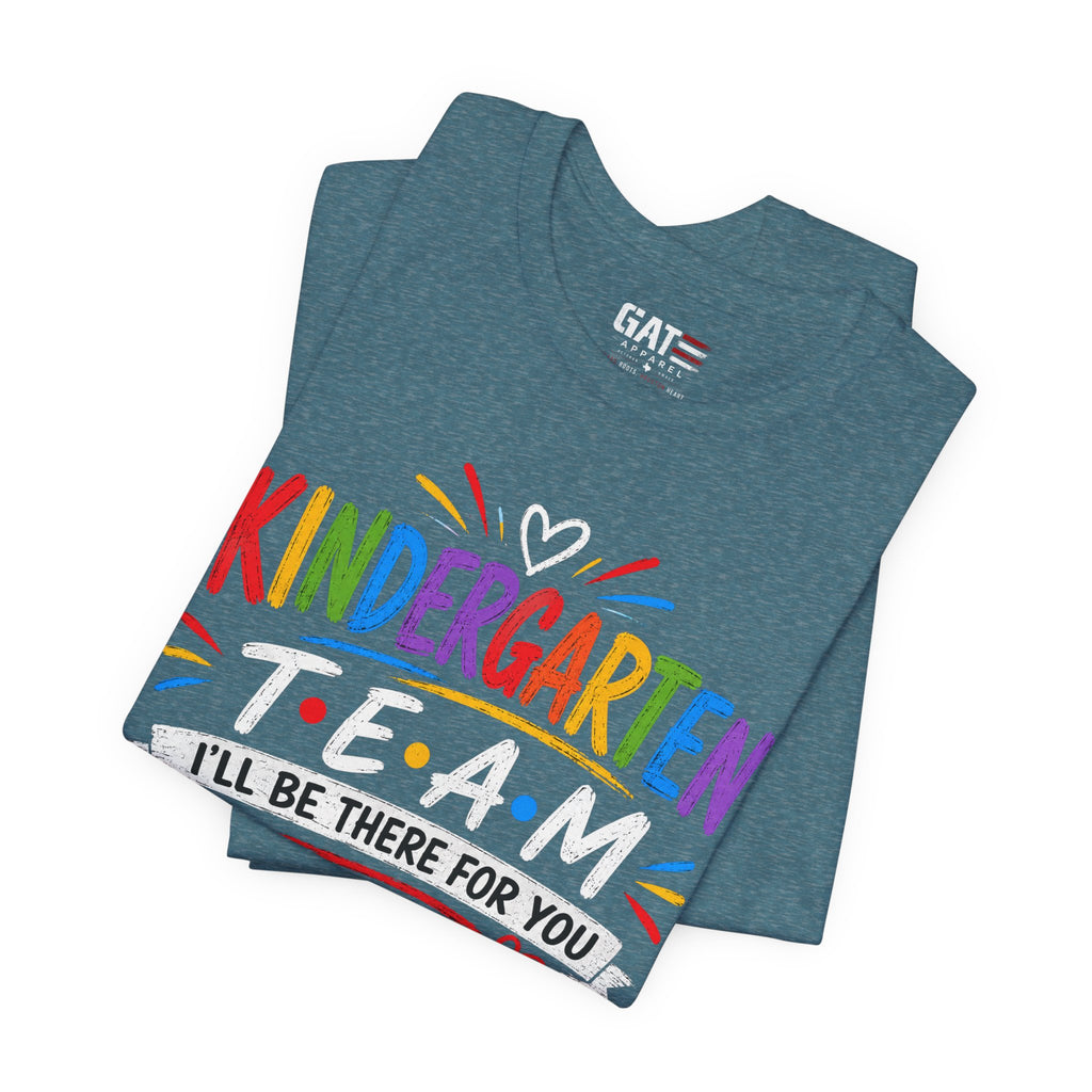 Kindergarten Team Tee, Teacher Squad Shirt, Color Dot Inspired Teacher Shirt, Grade Level Team Gift, School Staff Apparel, Friends Theme