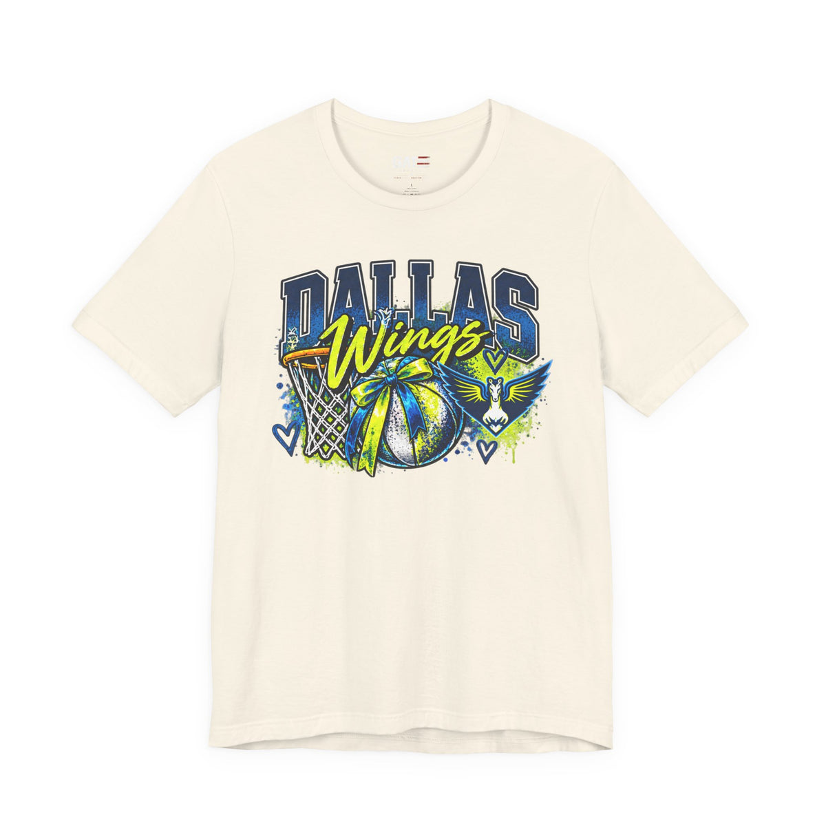 Dallas basketball fan T-shirt mockup