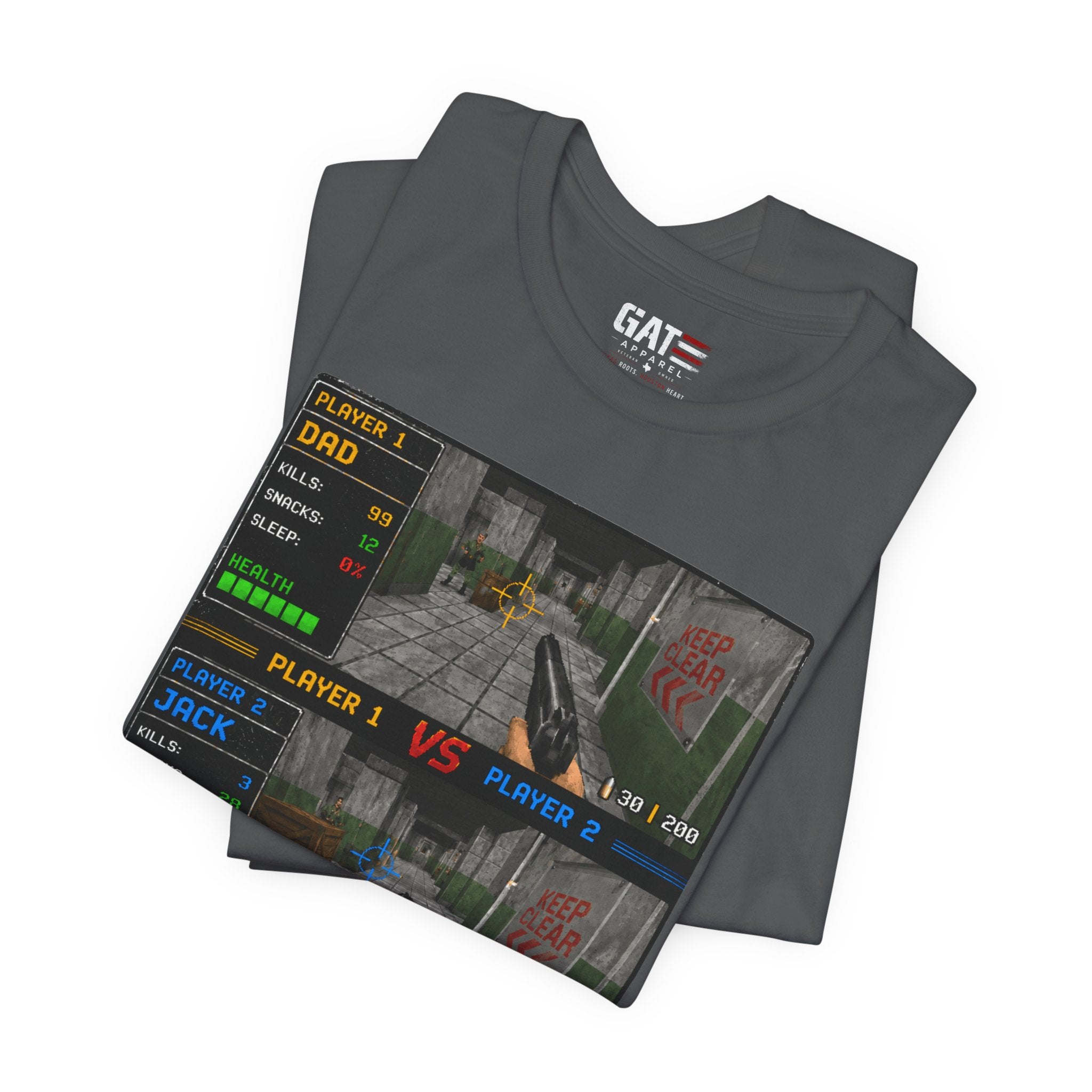 Personalized Shirt, Custom Gamer Shirt,GoldenEye 007 Shirt, Retro Gaming Shirt, N64 Gamer Gift, 90s Gaming Shirt, Father's Day Gift for Him