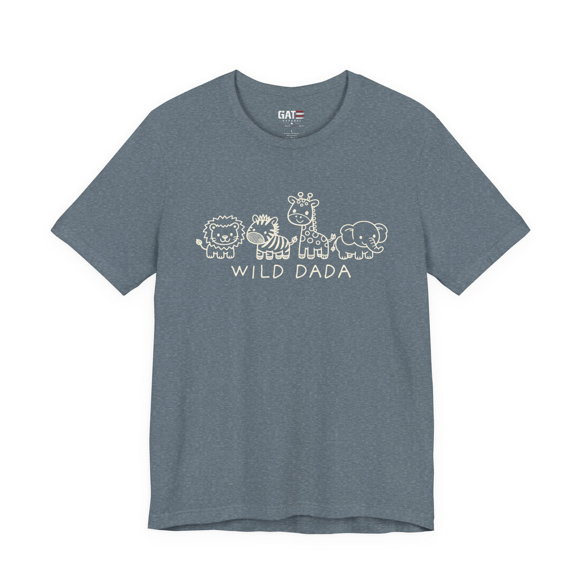 Wild Dada Safari Animal T-Shirt – Cute Graphic Tee for Dads - product image 15