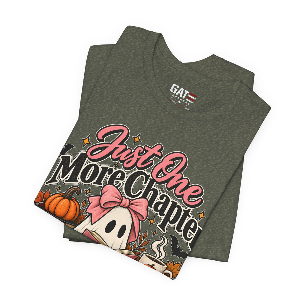Just One More Chapter Halloween Shirt | Book Lover Tee