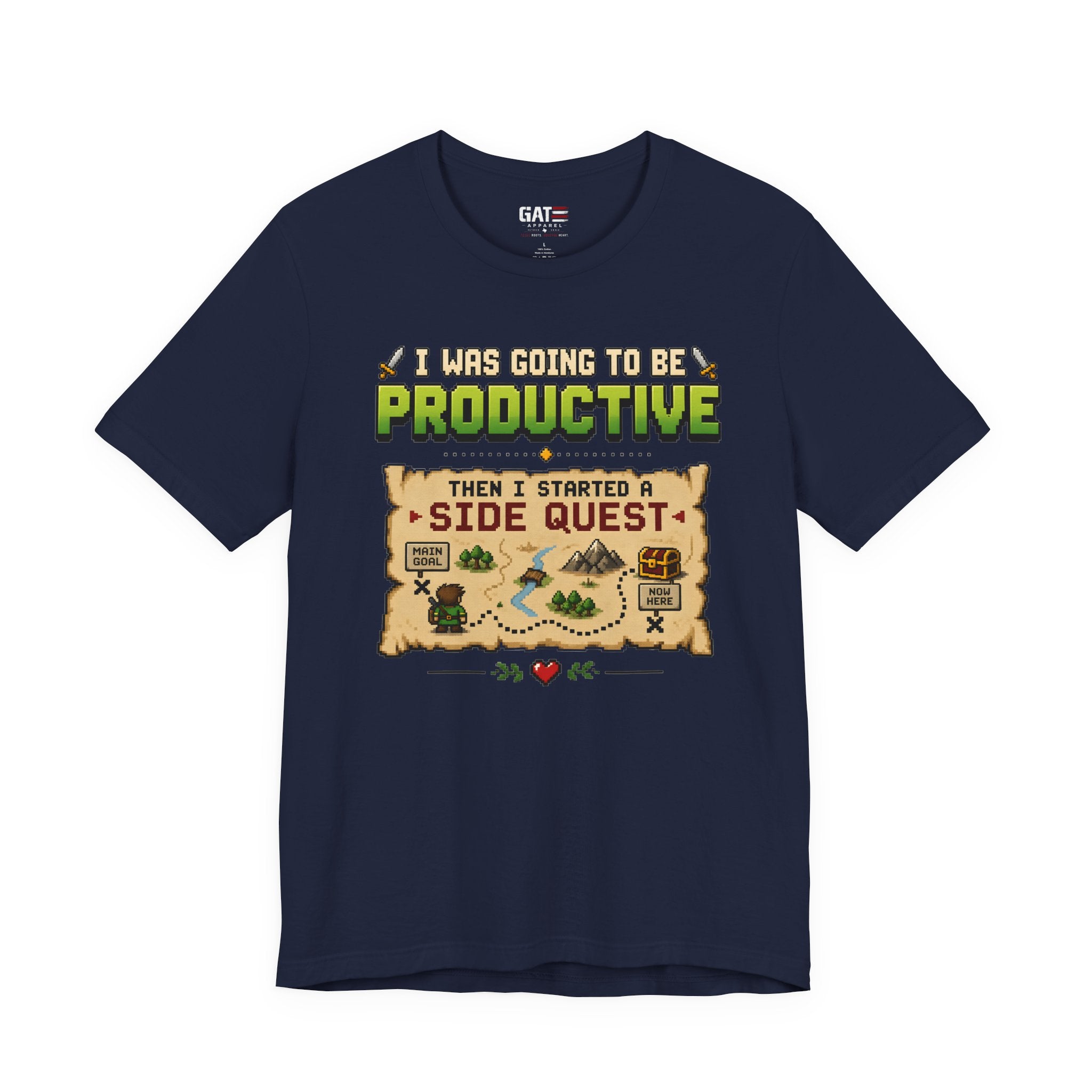 Side Quest Shirt | Retro Gaming Tee