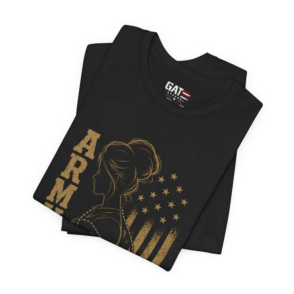 Female Army Veteran Shirt, Women Veteran Tee, Patriotic Military Shirt for Women, Army Mom Gift, Veteran Pride Shirt, Female Veteran Apparel