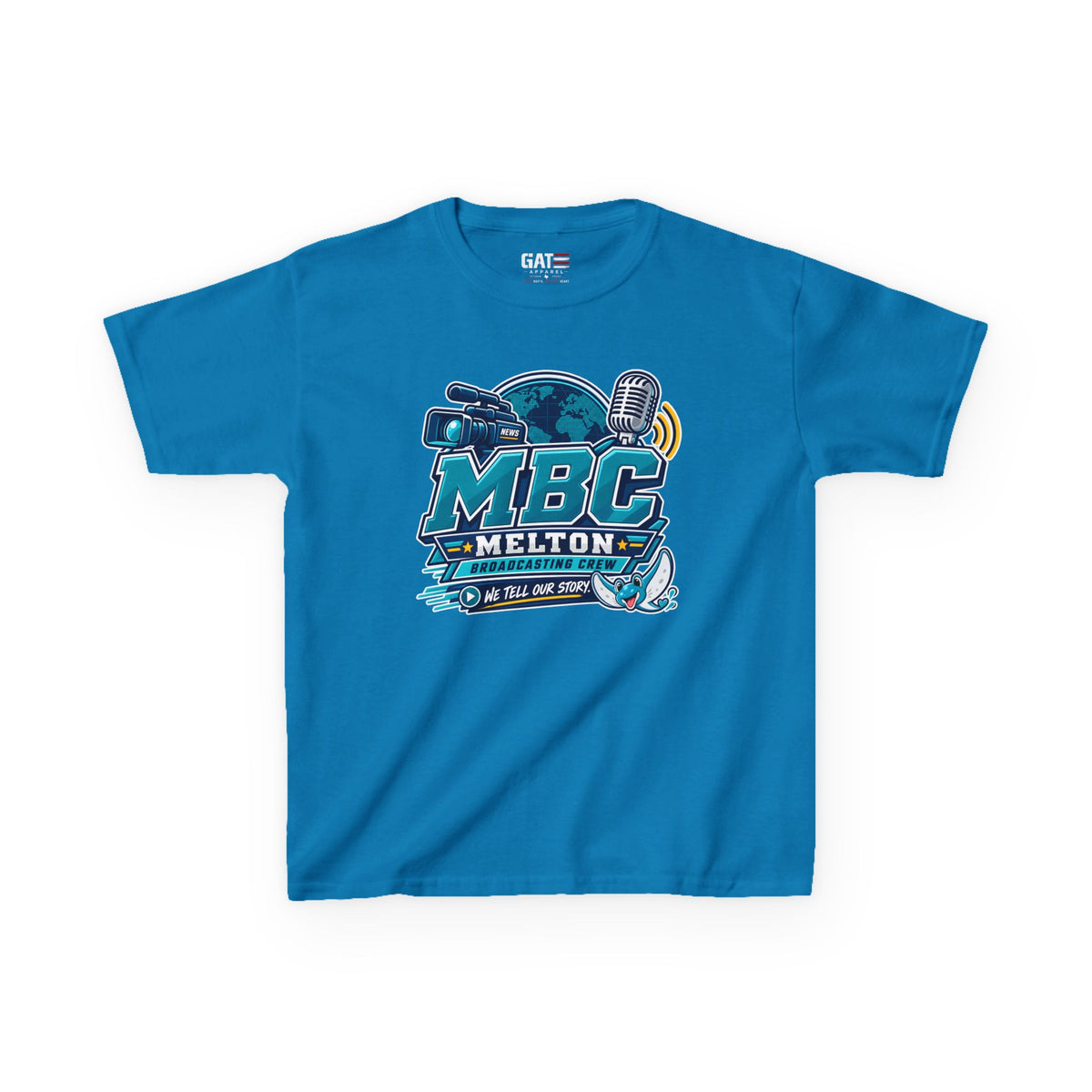 Melton Elementary Broadcasting Crew Kids Shirt