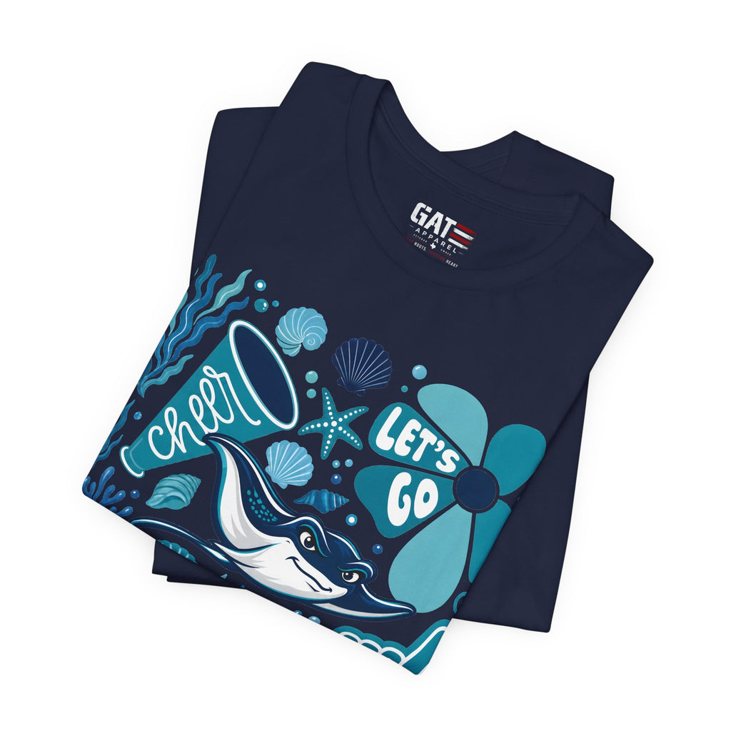 Melton Graphic Tee — 'Let's Go' Ocean Adventure T-Shirt