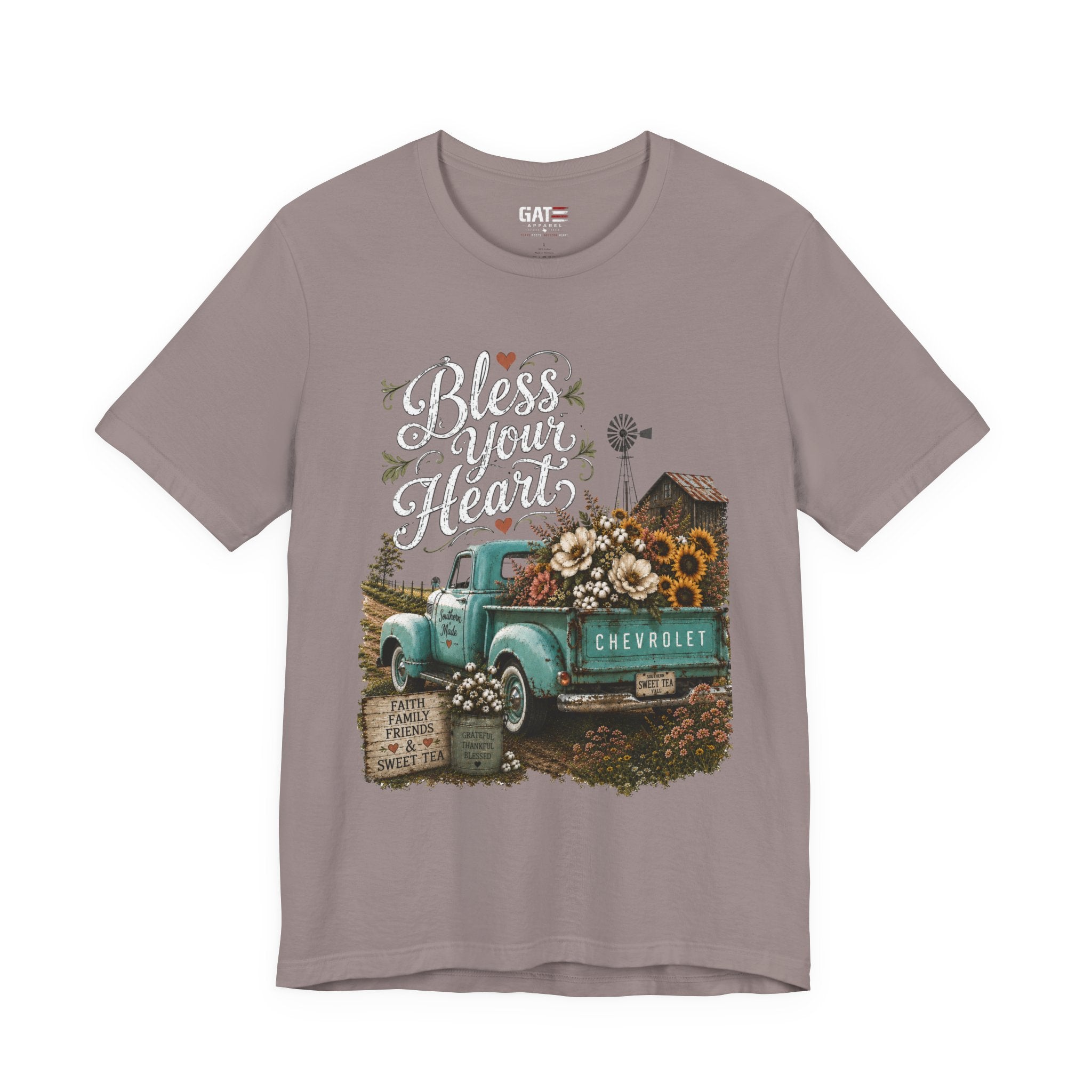 Funny Southern Shirt, Bless Your Heart Tee, Southern Humor Graphic Tee, Magnolia Floral Shirt, Country Girl Gift, Farmhouse Style Tee