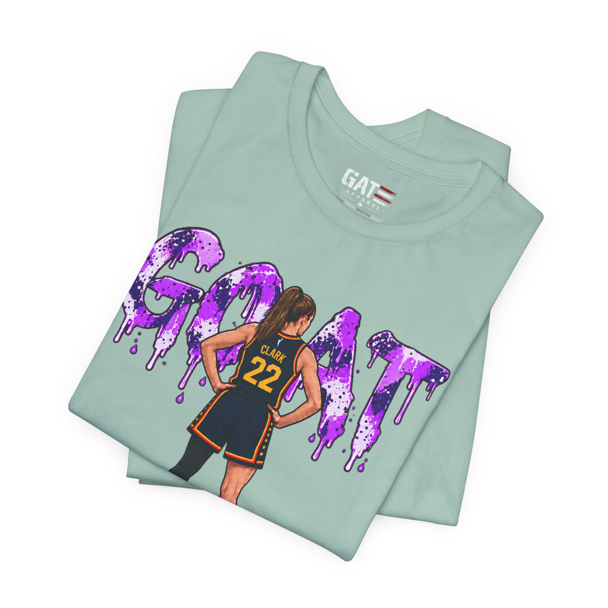 Caitlin Clark Caitlin 1s GOAT Purple Fade Sneaker Shirt
