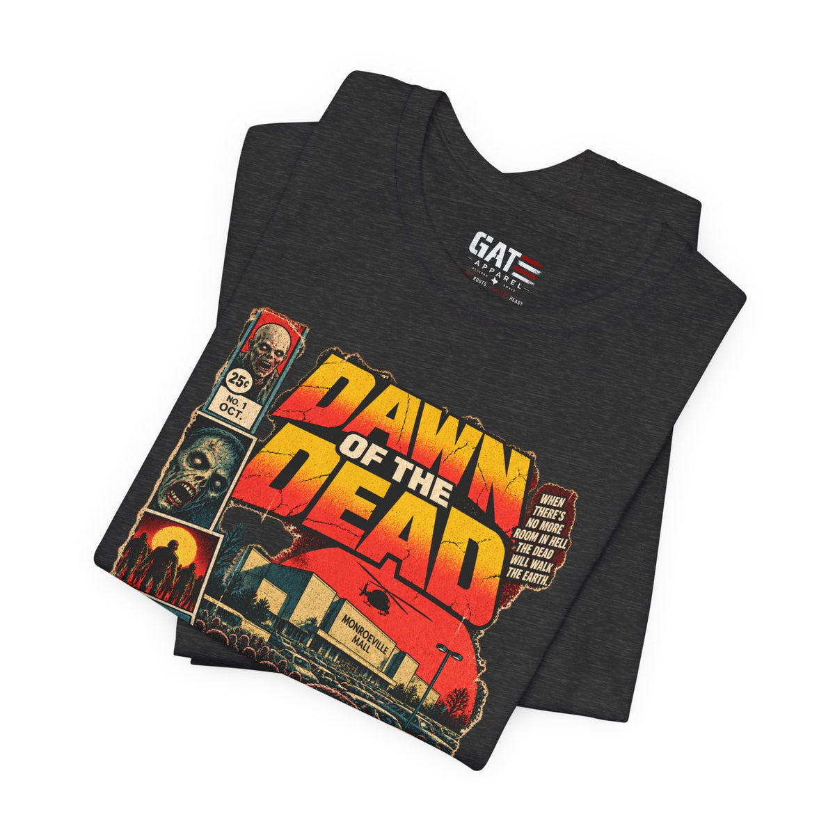 Dawn of the Dead Shirt | Retro Zombie Horror Movie Tee