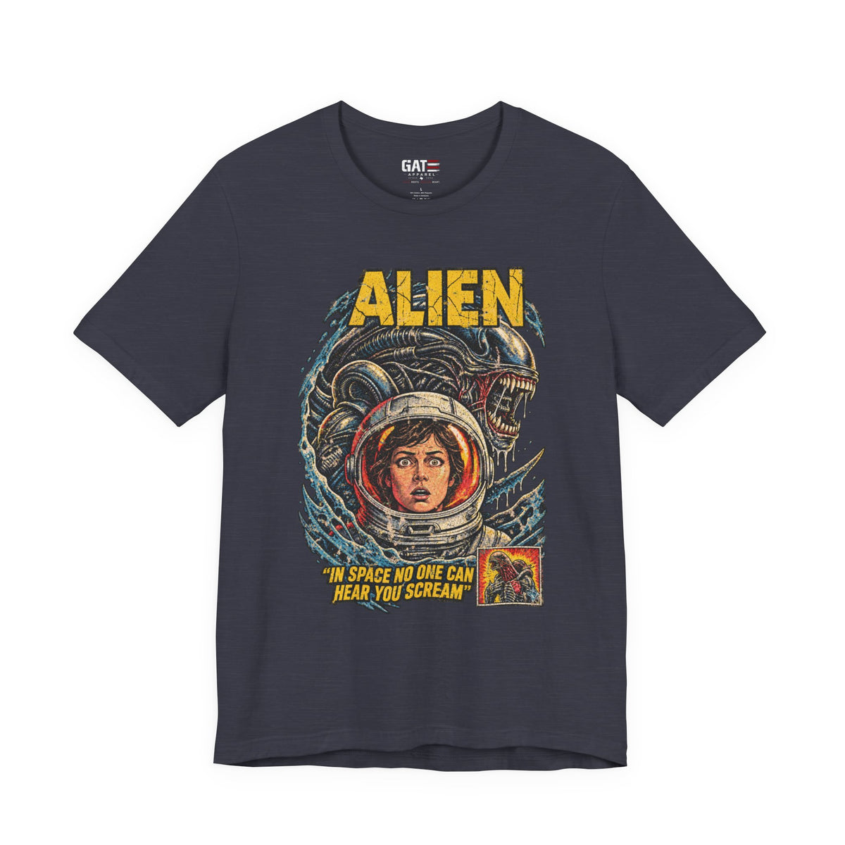 Alien Movie Shirt | Vintage Sci-Fi Horror Graphic Tee