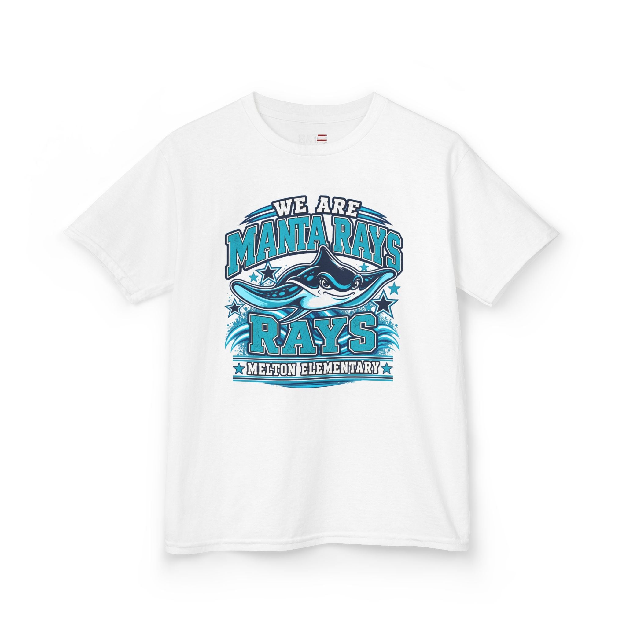 Melton Kids 'We Are Manta Rays' School Spirit T‑Shirt — Melton Elementary