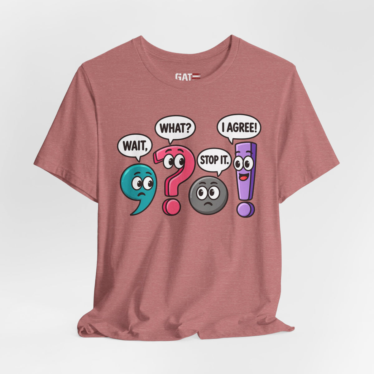 Punctuation Teacher Shirt | Funny Grammar Classroom Tee