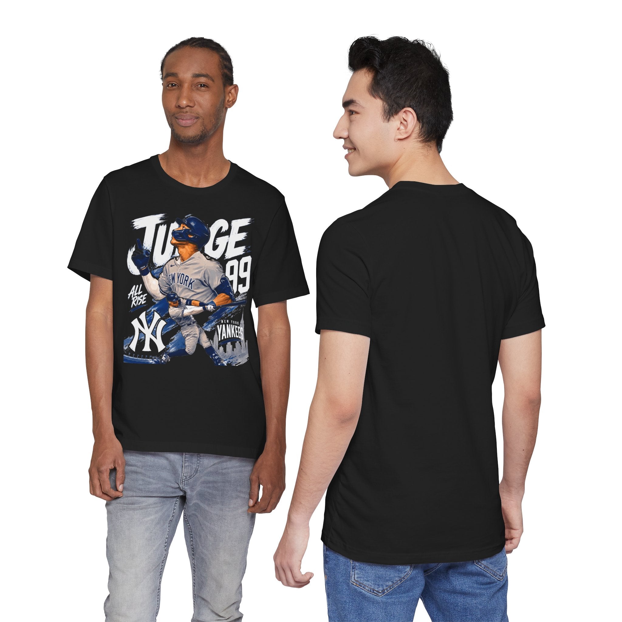 Aaron Judge Yankees #99 Baseball Tee|Yankees Baseball|All Rise’ Fan Shirt