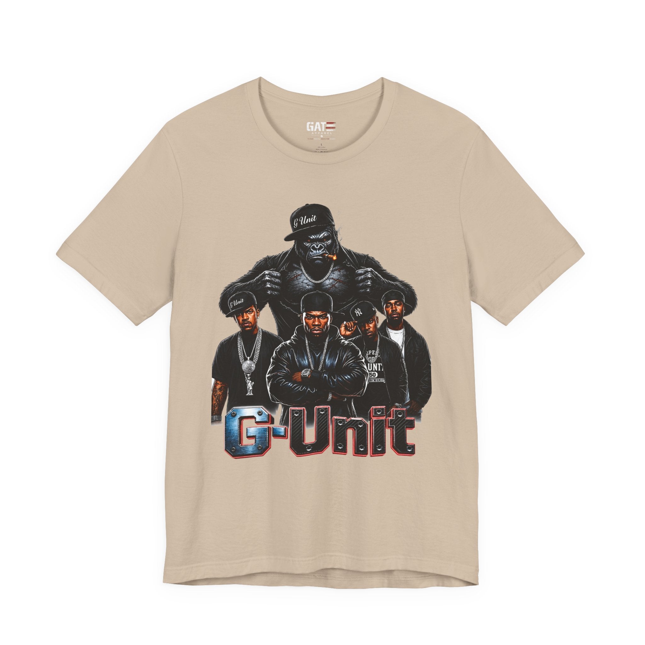 G-Unit Retro Rap Group Tee — Vintage Hip-Hop Graphic T-Shirt