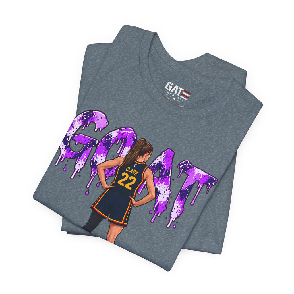 Caitlin Clark Caitlin 1s GOAT Purple Fade Sneaker Shirt