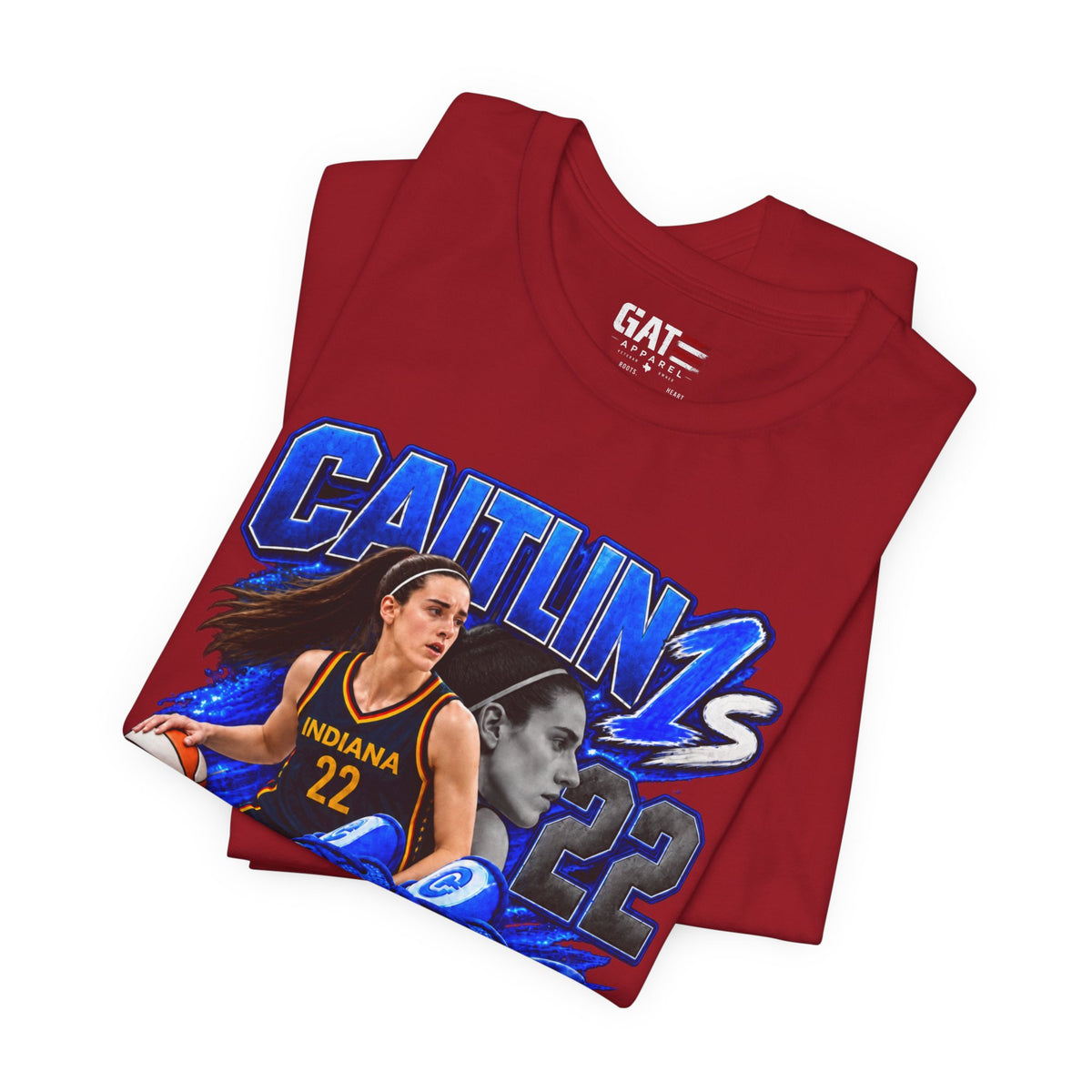 Caitlin Clark Caitlin 1s Racer Blue Classic Sneaker Shirt