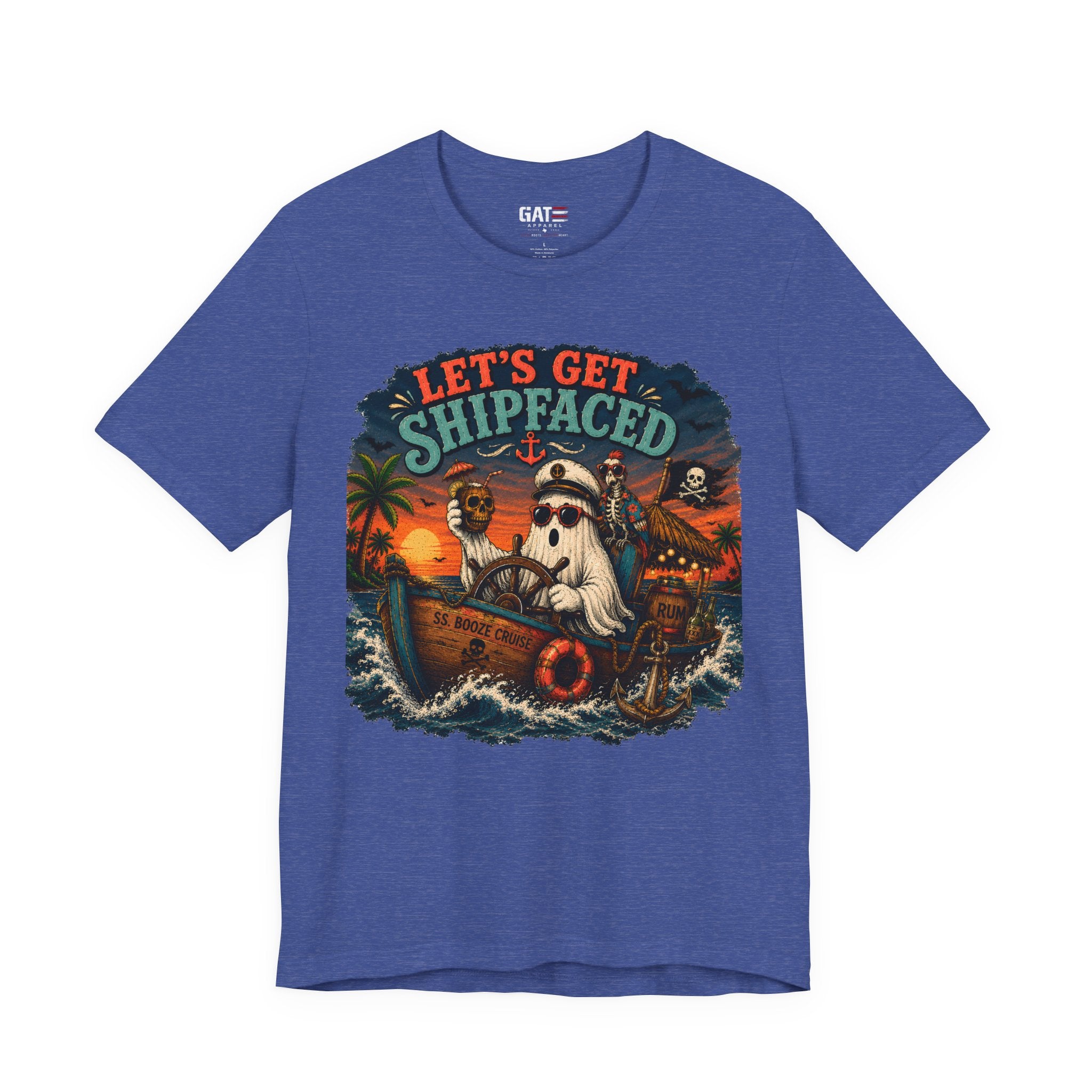 Summerween Shirt, Spooky Beach Shirt, Ghost Beach Tee, Halloween Beach Shirt, Coastal Halloween Tee, Tropical Ghost Shirt