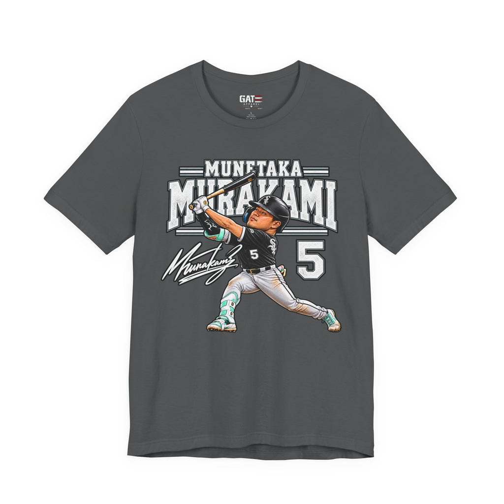 Munetaka Murakami #5 baseball graphic tee product mockup 5