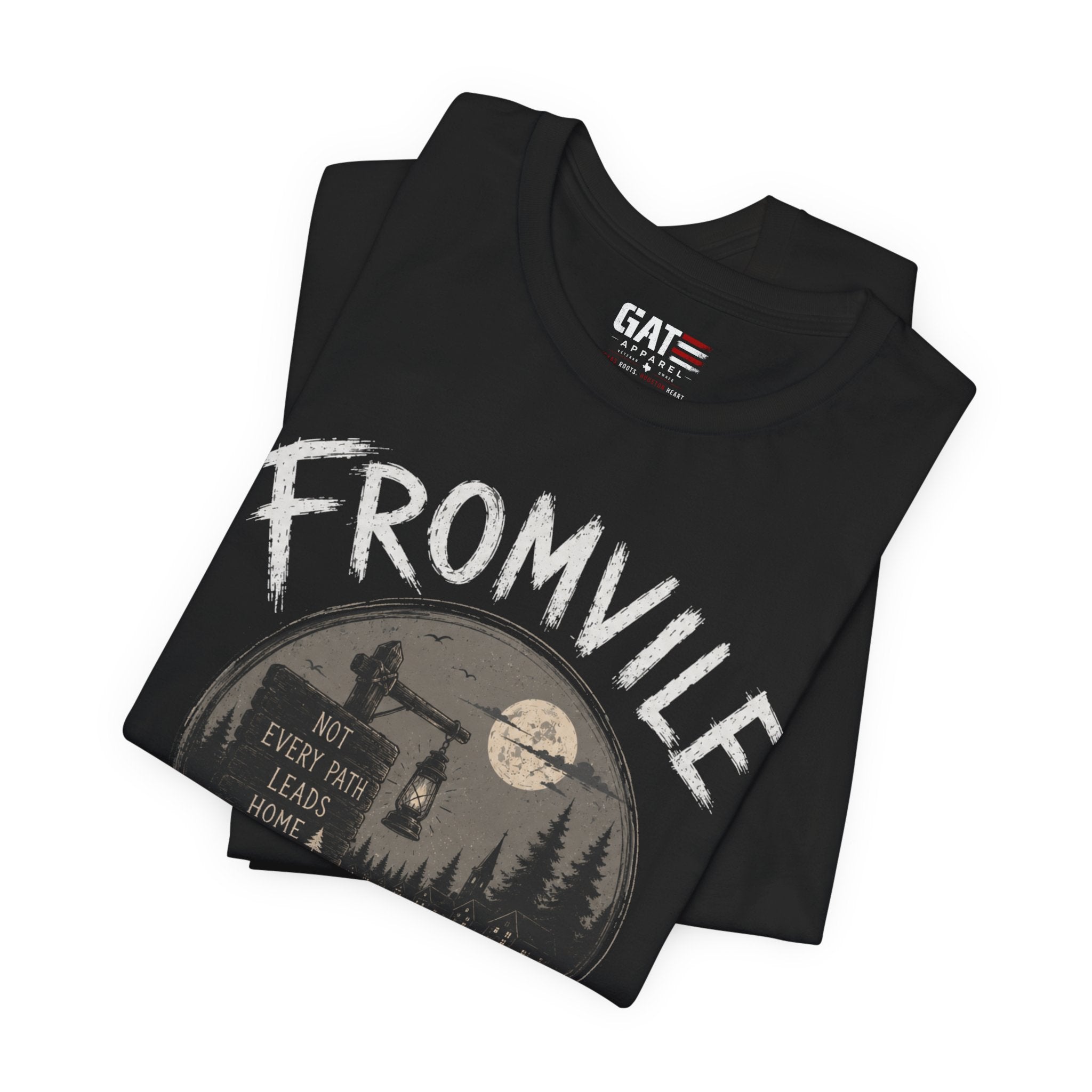 Fromvile Scenic Tee — "Fromvile: Some Places Find You" Shirt