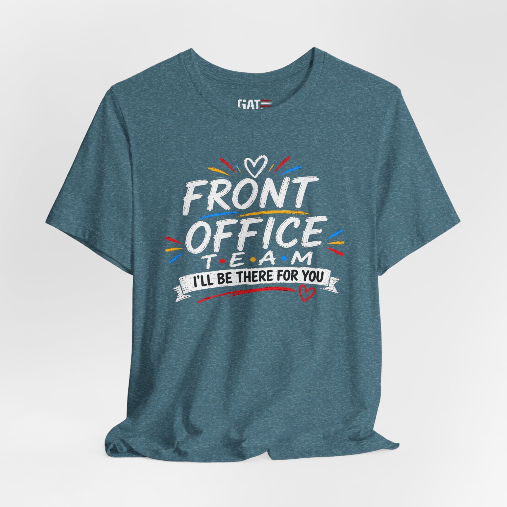 Front Office Team Tee, Teacher Squad Shirt, Color Dot Inspired Teacher Shirt, Grade Level Team Gift, School Staff Apparel, Friends Theme