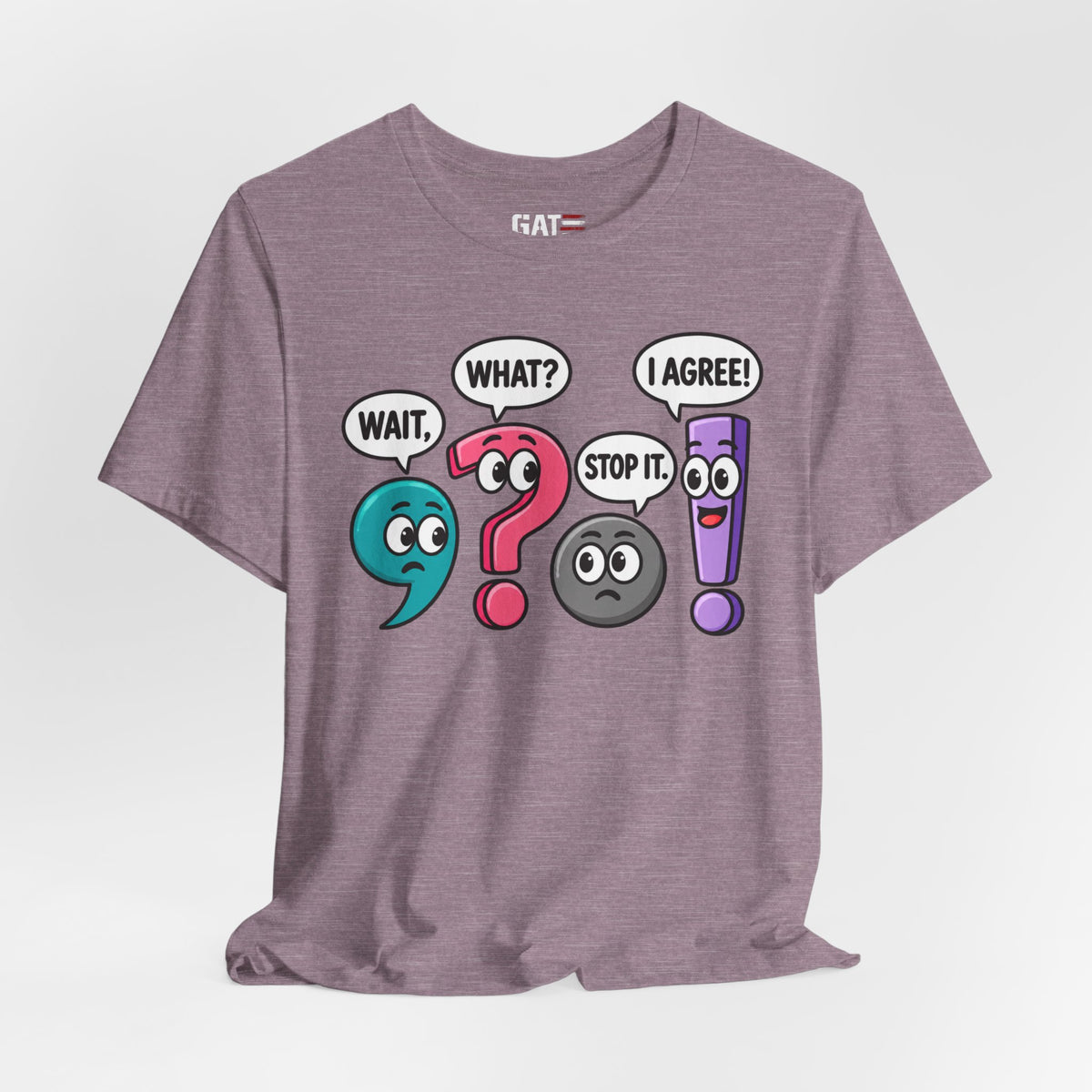 Punctuation Teacher Shirt | Funny Grammar Classroom Tee