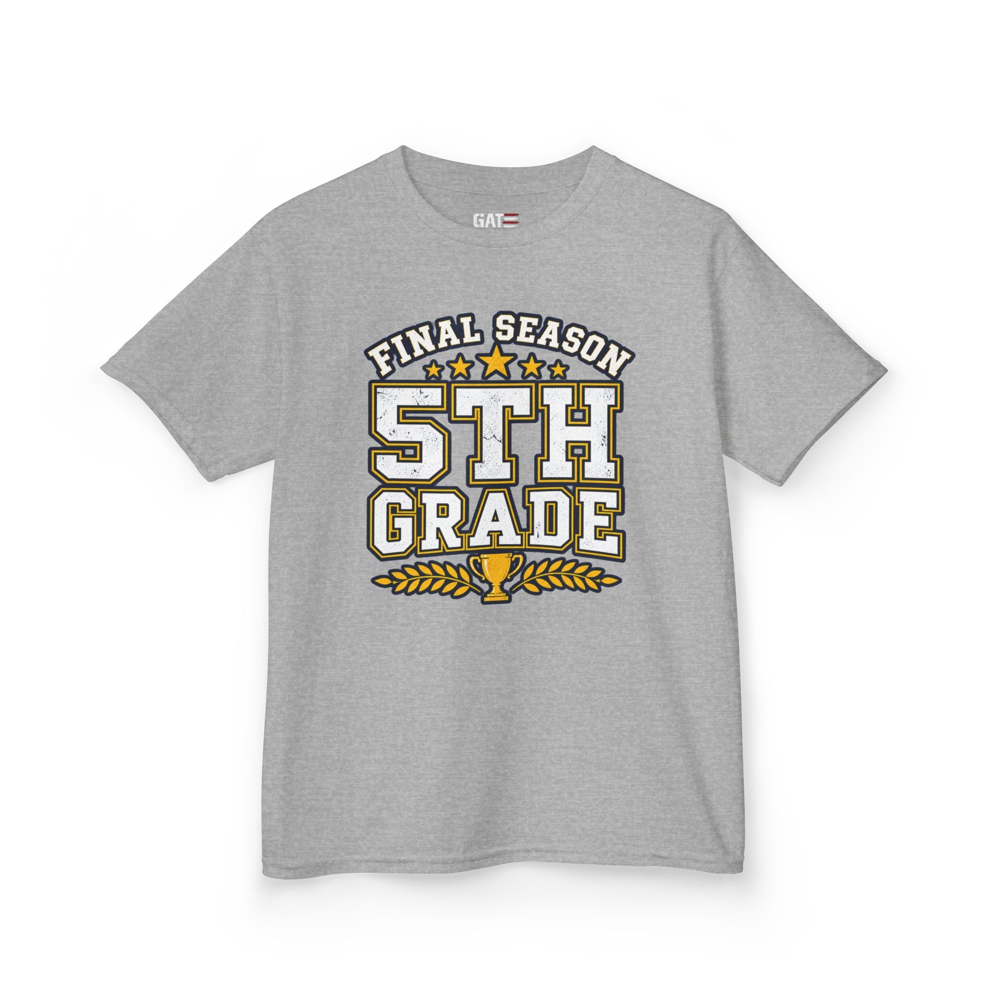 Final Season 5th Grade Kids Tee — End of Elementary School Graduation Shirt