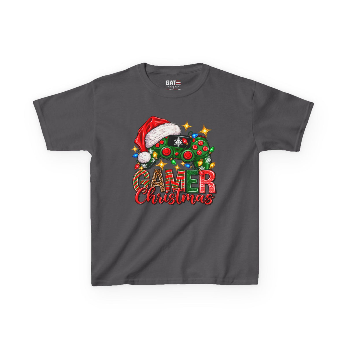Kids Gamer Christmas T-Shirt | Holiday Gaming Tee - product image 11
