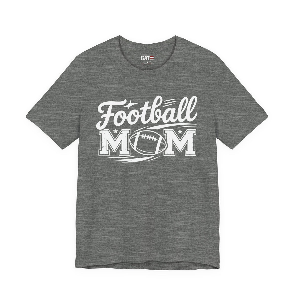 Personalized Football Mom Shirt | Name & Number Tee Style 7