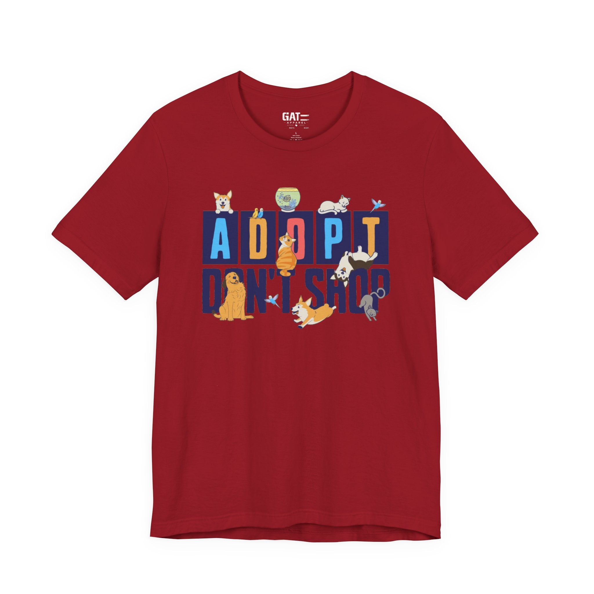 Adopt Don't Shop Rescue Pet T-Shirt