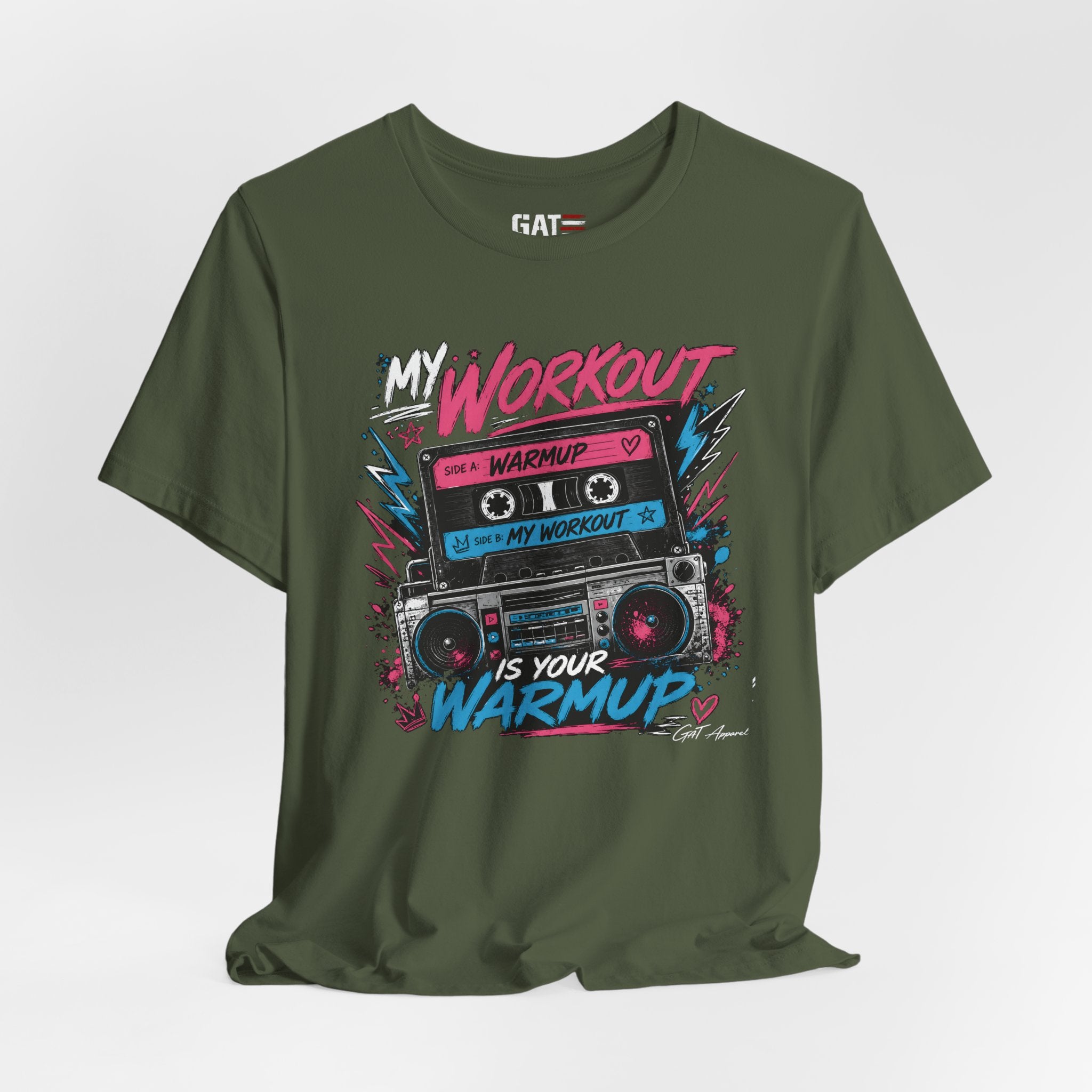 My Workout Is Your Warmup Shirt, Retro Gym Shirt, Women's Workout Tee, Fitness Graphic Shirt, 80s Gym Shirt