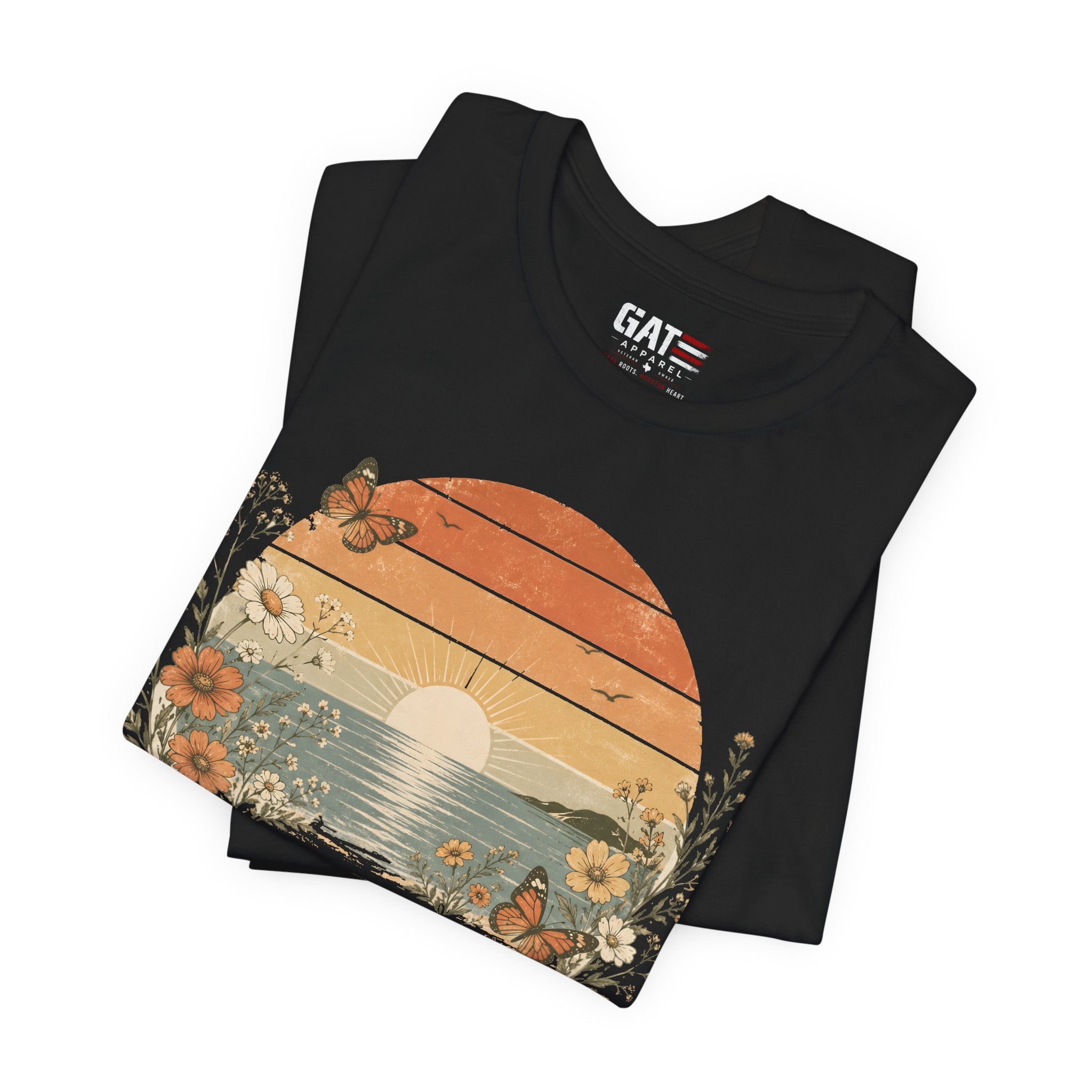 Du Bist Gut Genug Shirt, Viral German Meme Tee, You Are Good Enough Shirt, Butterfly Floral Sunset Aesthetic Tee