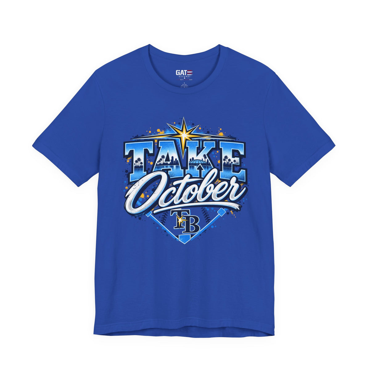 Tampa Bay Rays Take October Baseball Fan Tee - product image 6