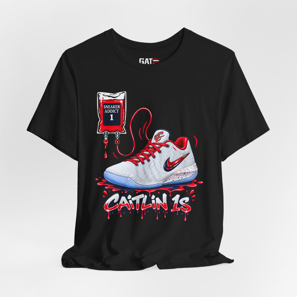 Caitlin Clark Caitlin 1s Addict Whites Sneaker Shirt