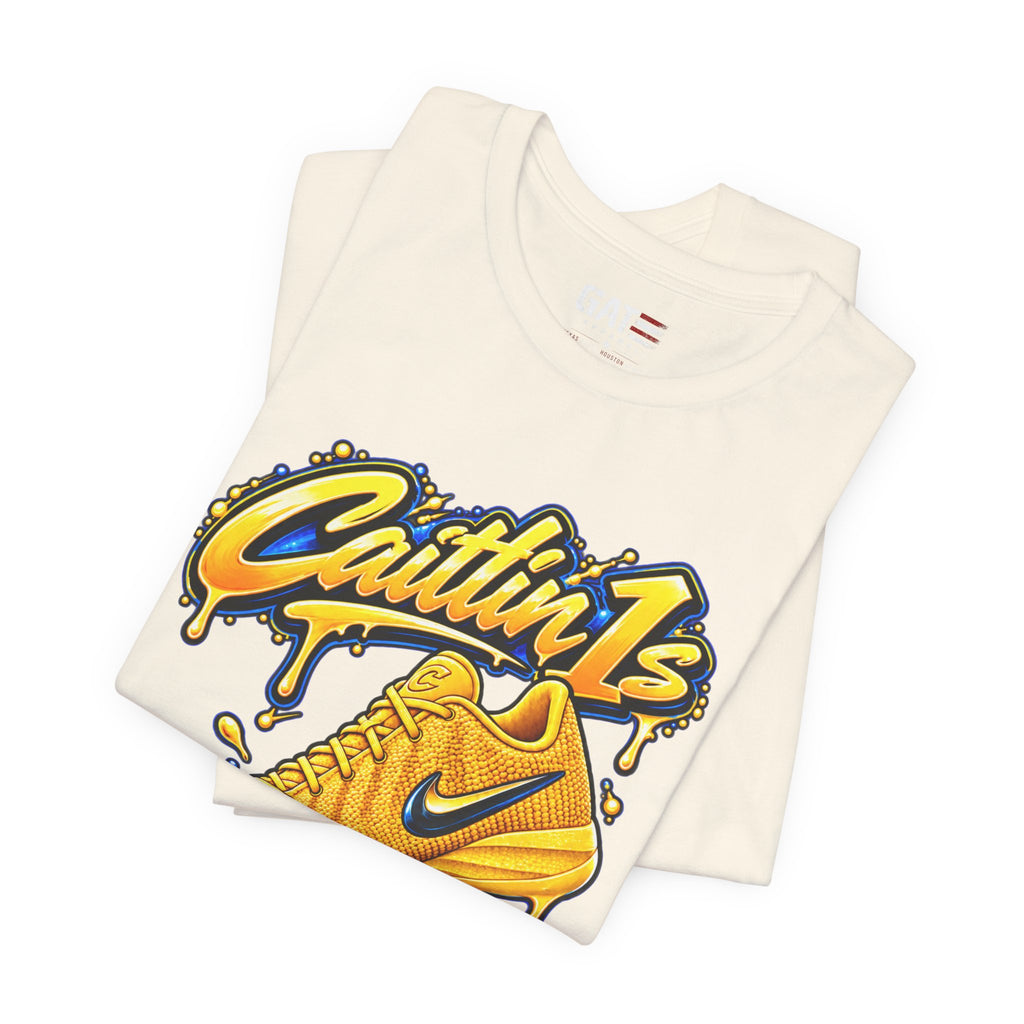 Caitlin Clark Caitlin 1s Yellow Zest Sneaker Shirt