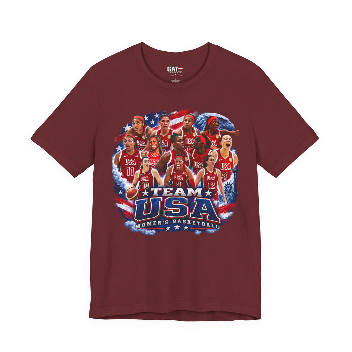 Team USA Women's Basketball Shirt | FIBA Tee 2026 Design 3