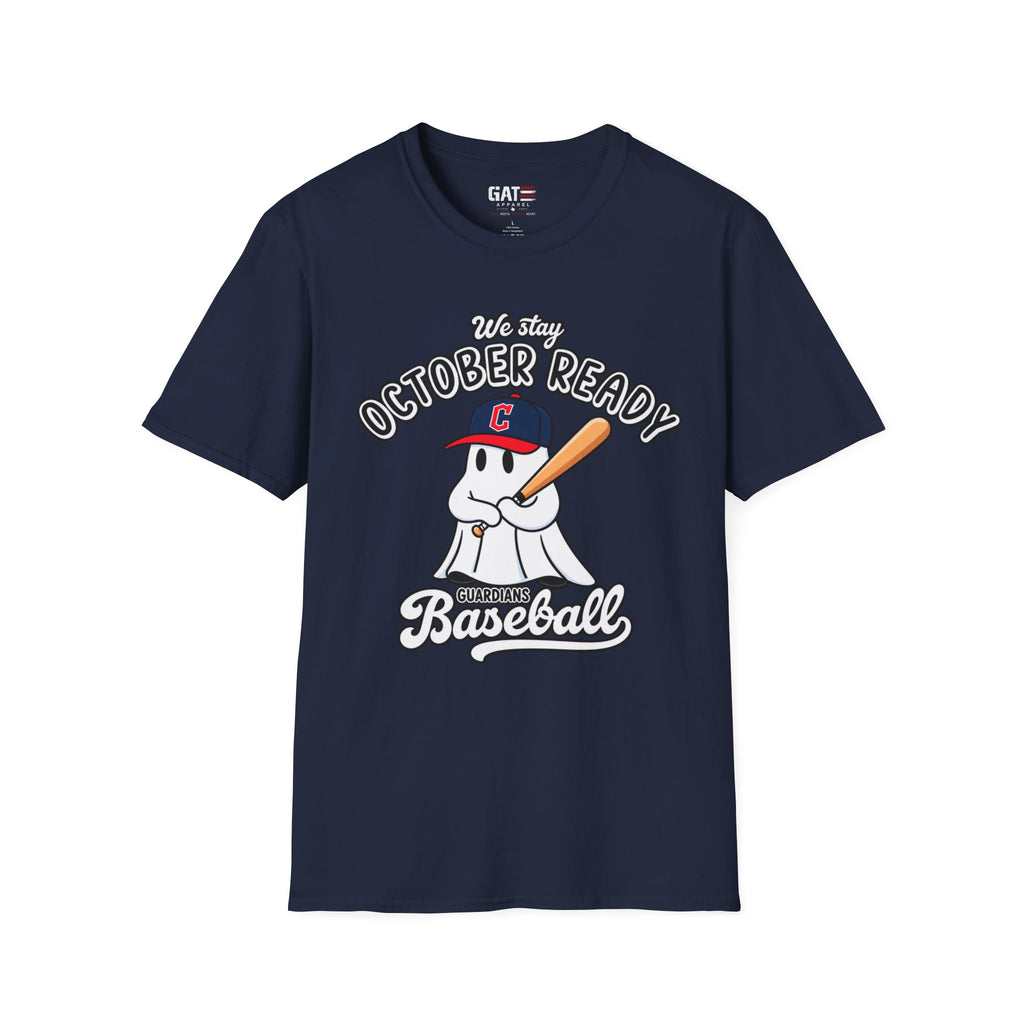 Cleveland Guardians Halloween baseball fan tee mockup