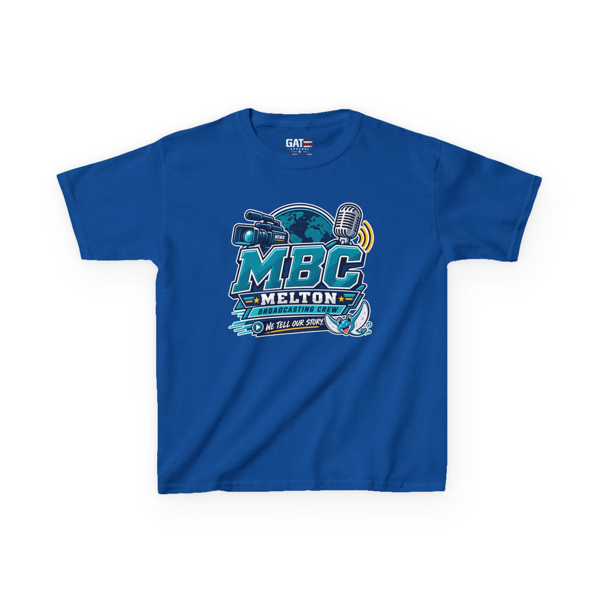 Melton Elementary Broadcasting Crew Kids Shirt